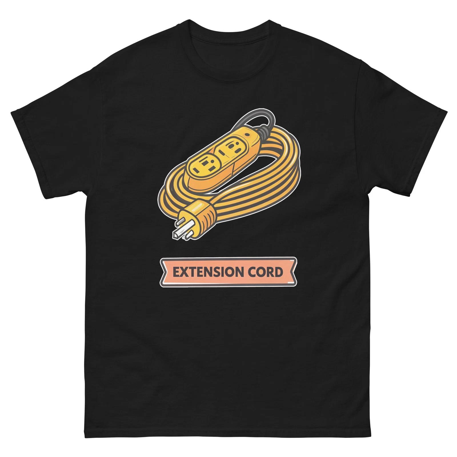 Extension Cord Workplace Tool Tools Construction Working T-Shirt 4XL
Extension Cord Workplace Tool Tools Construction Working T-Shirt 4XL