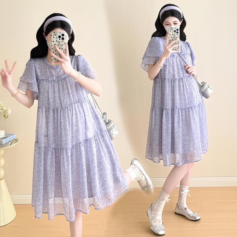 Purple Fairy French Edge Maternity Dress: Skin-Brightening, Loose, Slimming Design 2XL
Purple Fairy French Edge Maternity Dress: Skin-Brightening, Loose, Slimming Design 2XL