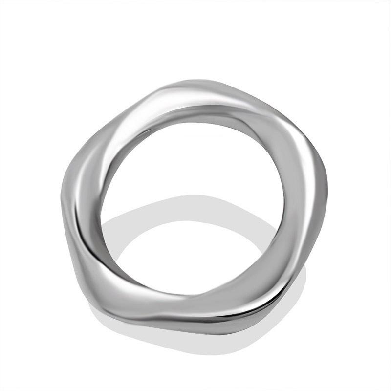 Titanium Steel Rhombus Twisted Pinky Rings for Couples, Trendy Thin Band for Men and Women (SA761) US Size 10
Titanium Steel Rhombus Twisted Pinky Rings for Couples, Trendy Thin Band for Men and Women (SA761) US Size 10