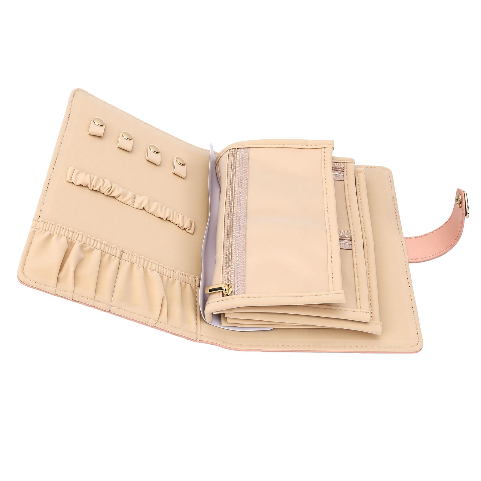 Jewelry Organizer Book Water Proof PU Leather Jewelry Storage Book with Soft Fluffy Lining Detachable Pages Pink
Jewelry Organizer Book Water Proof PU Leather Jewelry Storage Book with Soft Fluffy Lining Detachable Pages Pink