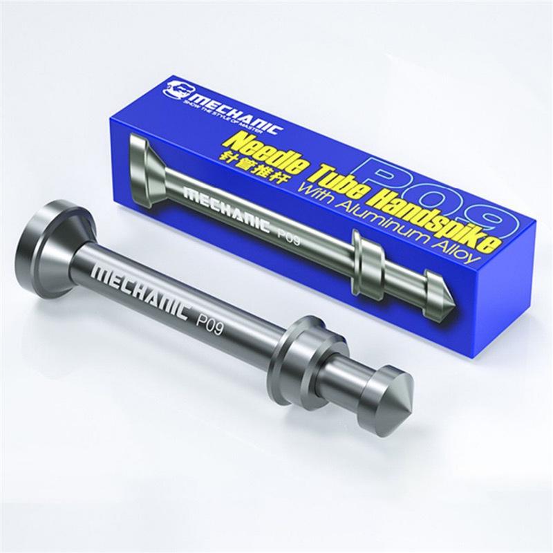 Aluminum Alloy Push Rod Solder Syringe with Flux Paste & Green Oil
Aluminum Alloy Push Rod Solder Syringe with Flux Paste & Green Oil