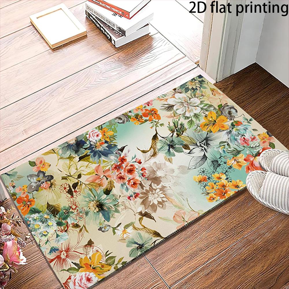 2D FLAT/1pc Floral Print Welcome Door Mats ,Suitable for indoor and outdoor doorways, door mats for decoration. 40cm x 60cm
2D FLAT/1pc Floral Print Welcome Door Mats ,Suitable for indoor and outdoor doorways, door mats for decoration. 40cm x 60cm
