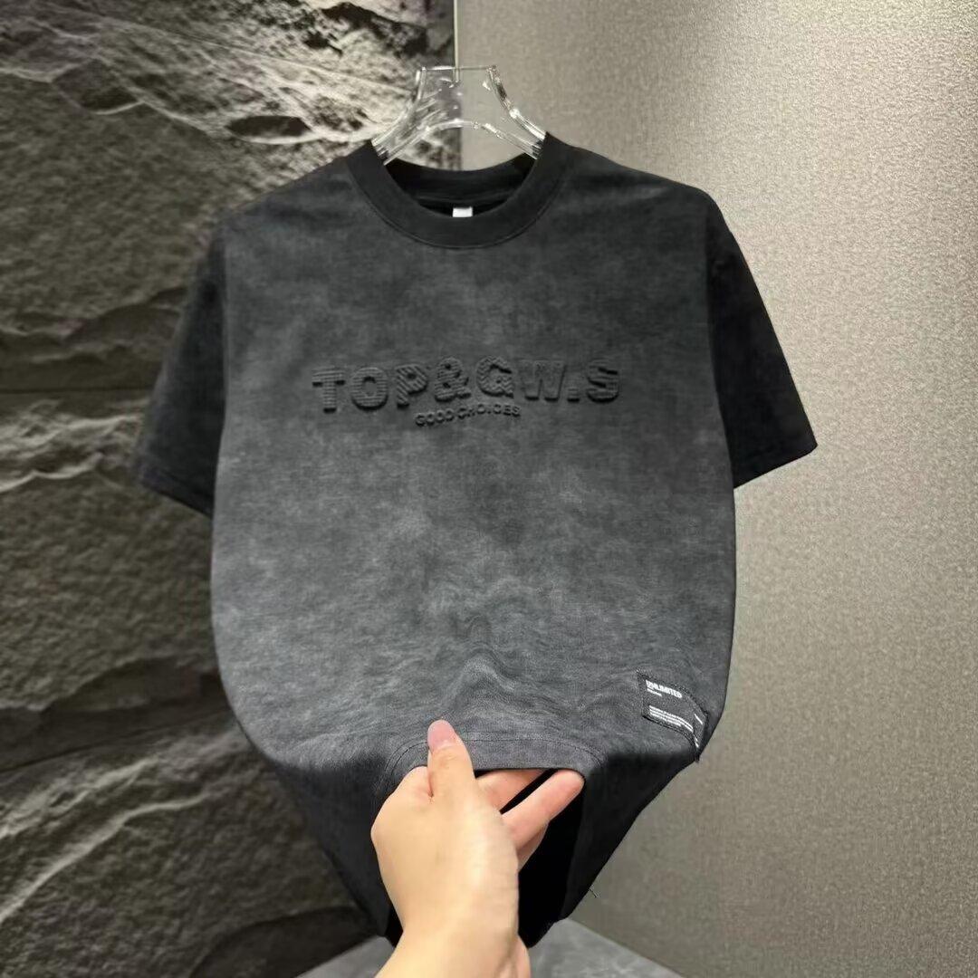 Early Spring Design Short-Sleeved T-Shirt Men S Concave-Convex Steel-Printed Letter Tie-Dye Half-Sleeved Men S T-Shirt 3XL чорний
Early Spring Design Short-Sleeved T-Shirt Men S Concave-Convex Steel-Printed Letter Tie-Dye Half-Sleeved Men S T-Shirt 3XL чорний