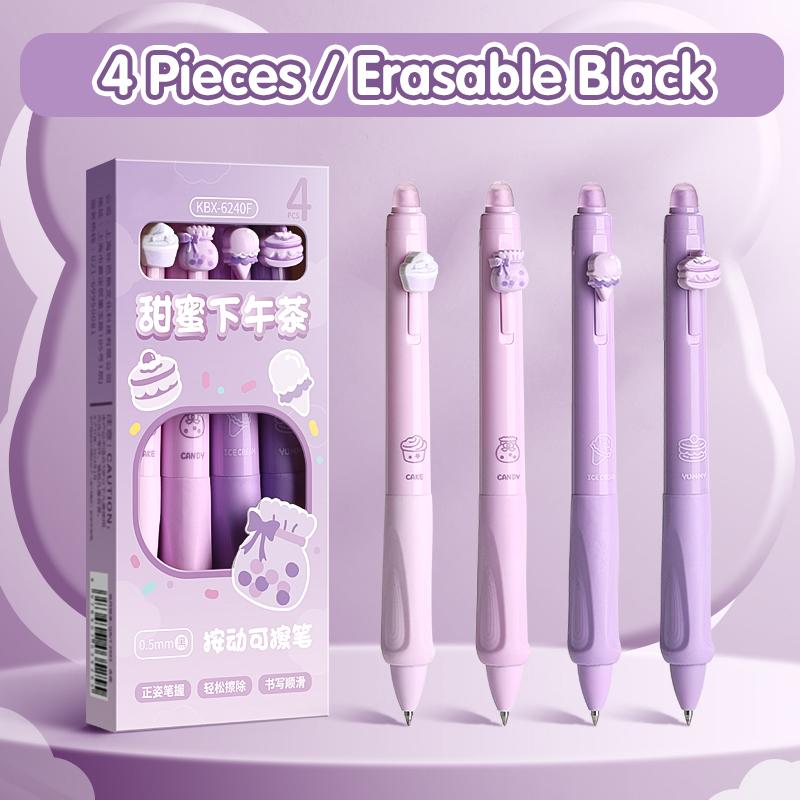 Neutral erasable pen, cartoon case, Moyi button pen, vertical position thermal draft, high aesthetic value press protection black
Neutral erasable pen, cartoon case, Moyi button pen, vertical position thermal draft, high aesthetic value press protection black