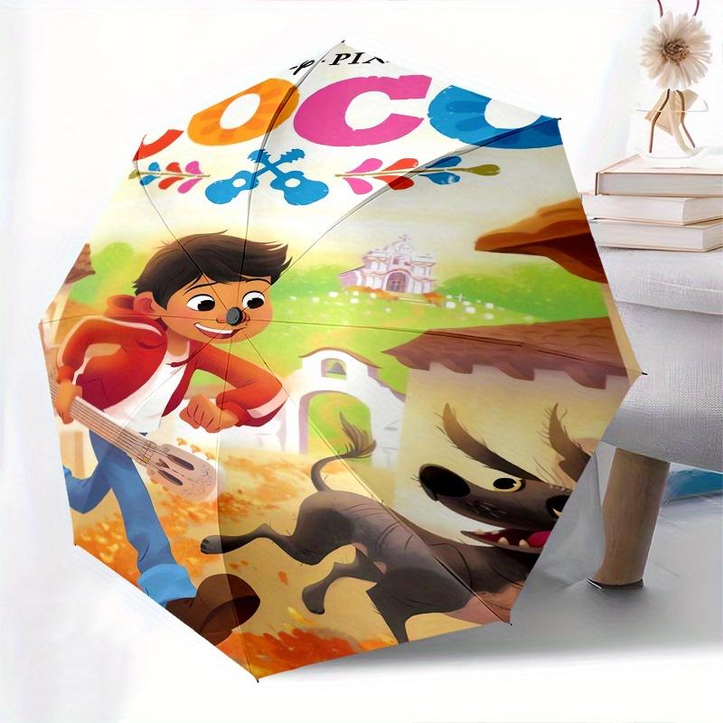 Coco Miguel and Dog Durable Cartoon Folding Umbrella, Portable 3-Fold Compact Umbrella for Men and Women, Suitable for Travel or Daily Use.O
Coco Miguel and Dog Durable Cartoon Folding Umbrella, Portable 3-Fold Compact Umbrella for Men and Women, Suitable for Travel or Daily Use.O