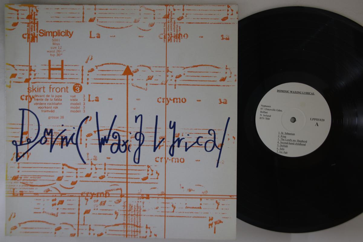 LP Record DOMINIC WAXING LYRICAL - Dominic Waxing Lyrical LPPIE020 NEPTUNES 1996 UK Rock Used
LP Record DOMINIC WAXING LYRICAL - Dominic Waxing Lyrical LPPIE020 NEPTUNES 1996 UK Rock Used
