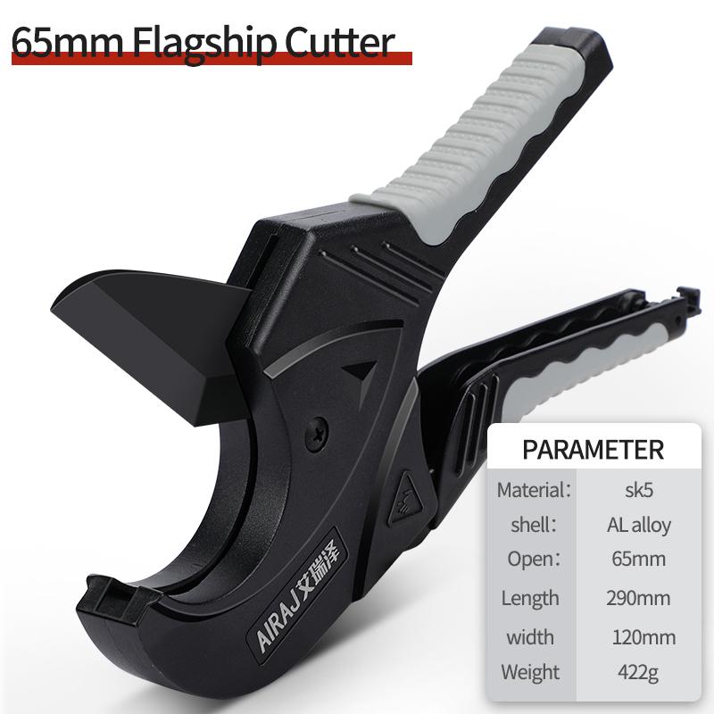 Труборез AIRAJ 33/42/65MM Ppr профессиональные ножницы Sk5 сверхпрочные трудосберегающие ножницы для шлангов из ПВХ электрический инструмент для резки линий
Труборез AIRAJ 33/42/65MM Ppr профессиональные ножницы Sk5 сверхпрочные трудосберегающие ножницы для шлангов из ПВХ электрический инструмент для резки линий