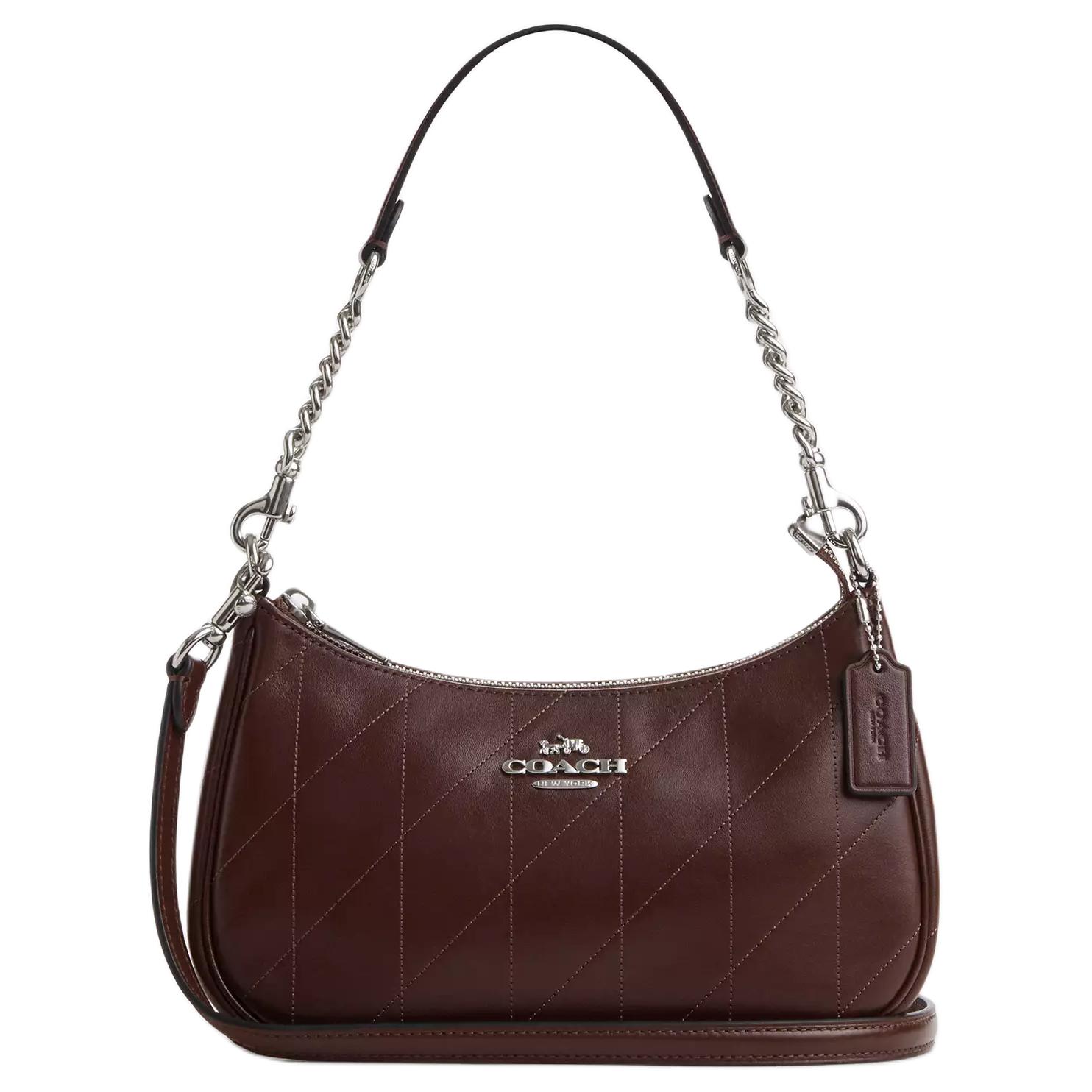 Coach Teri 24 Quilted Design Leather Shoulder Bag Medium Women shoulder bag Brown CDP32-SVMPL Basic Set (Bag+Dust Bag)
Coach Teri 24 Quilted Design Leather Shoulder Bag Medium Women shoulder bag Brown CDP32-SVMPL Basic Set (Bag+Dust Bag)