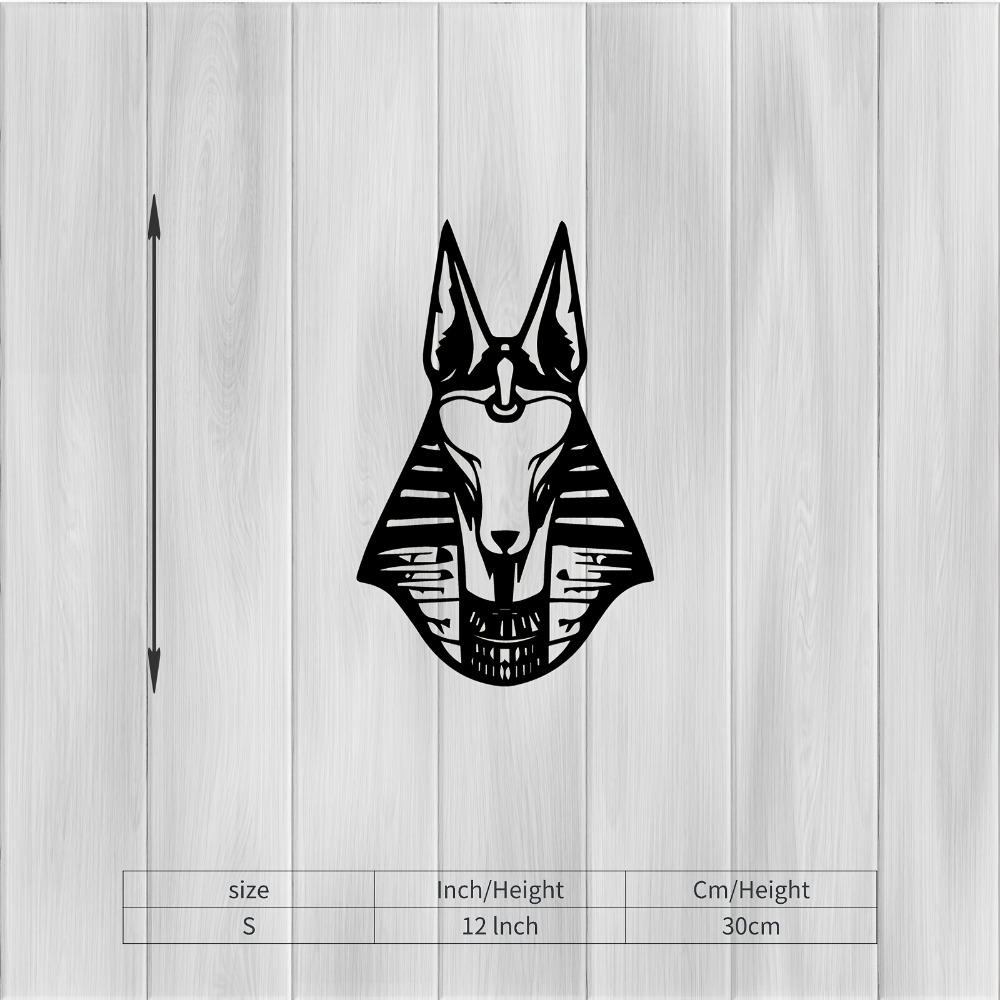 1pc Anubis Metal Wall Art, Mystical Mural for Halloween Egyptian Festival Gift, Weather Resistant Outdoor Fence Indoor Living Room Decor S/30cm/12inch
1pc Anubis Metal Wall Art, Mystical Mural for Halloween Egyptian Festival Gift, Weather Resistant Outdoor Fence Indoor Living Room Decor S/30cm/12inch