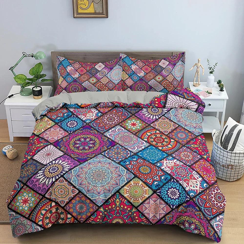 Vibrant Comfortable 3D Mandala Floral Pattern For Bedroom Luxury Cozy With Home Decor Quilt Comforter (quilt)-EU Single(135*200cm)3pcs
Vibrant Comfortable 3D Mandala Floral Pattern For Bedroom Luxury Cozy With Home Decor Quilt Comforter (quilt)-EU Single(135*200cm)3pcs