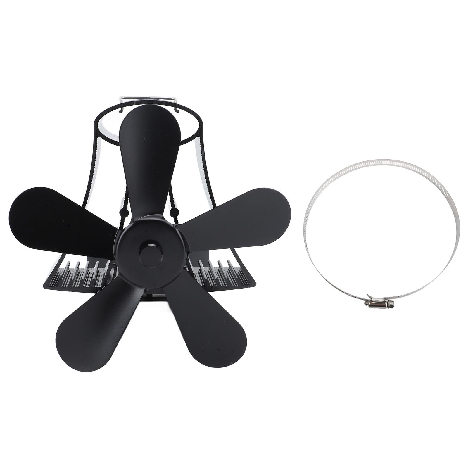 Магнитный настенный вентилятор для камина, бесшумный, 5-лопастной, вентилятор для дровяной печи, дровяной чёрный
Магнитный настенный вентилятор для камина, бесшумный, 5-лопастной, вентилятор для дровяной печи, дровяной чёрный