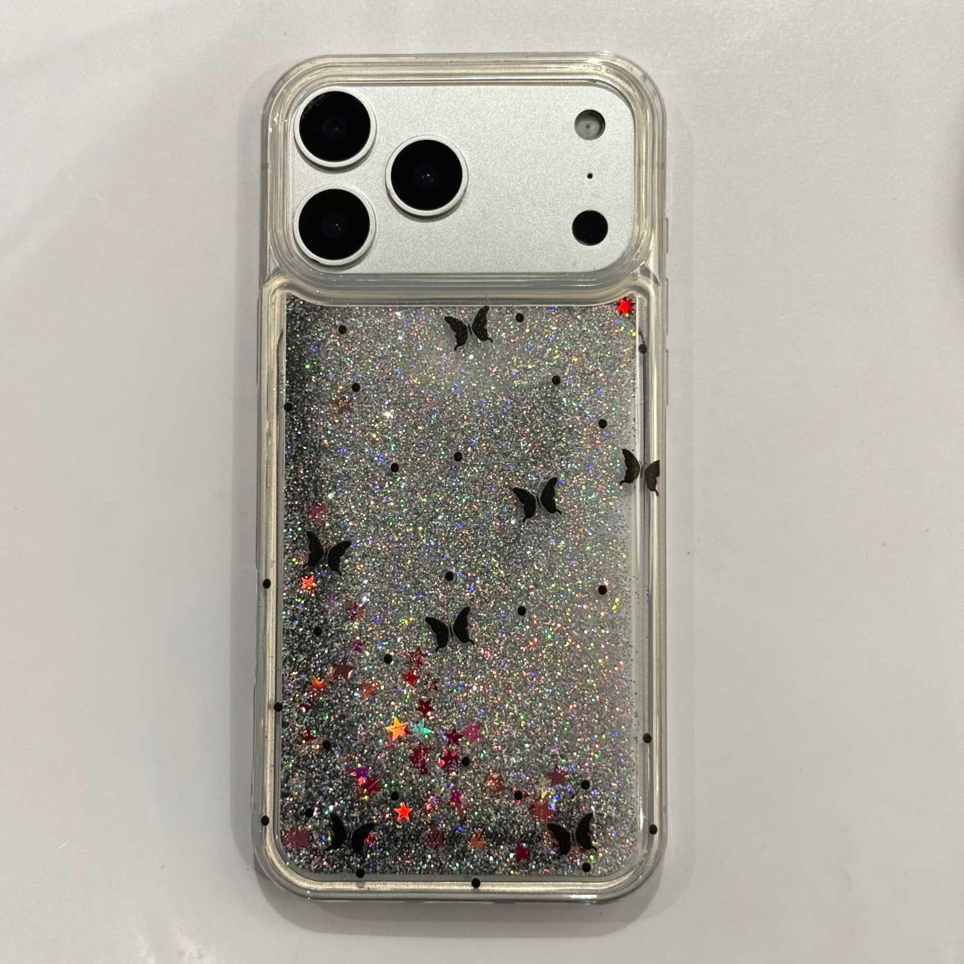 Glitter Butterfly Transparent Phone Case for iPhone 16 Pro/17 Pro Max 15 Pro Max
Glitter Butterfly Transparent Phone Case for iPhone 16 Pro/17 Pro Max 15 Pro Max