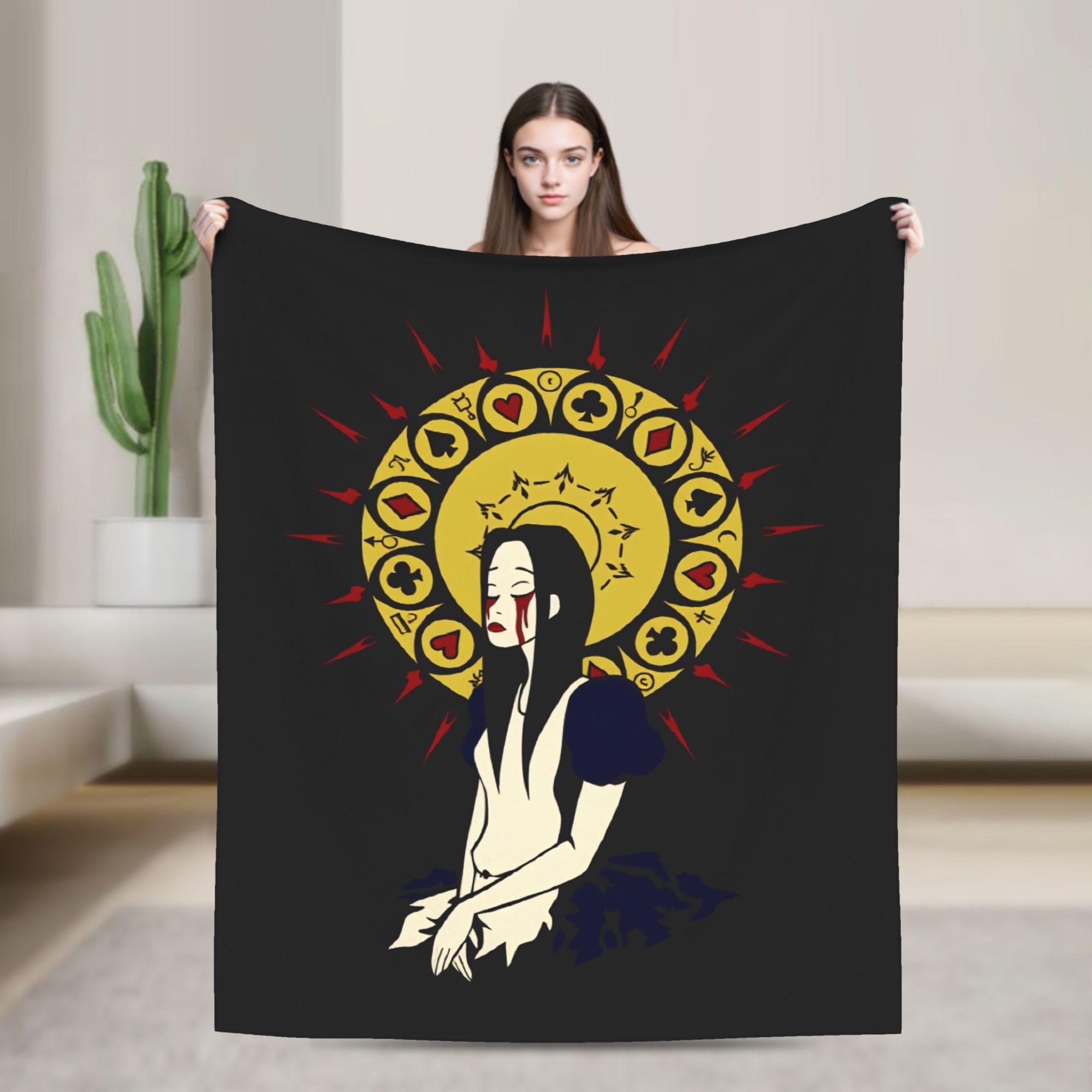 Dark Alice Madness Returns Game Plush Blanket Flannel Throw Blanket For Couch Chair Warm Soft Custom Quality Bedspread Gift 100x150cm
Dark Alice Madness Returns Game Plush Blanket Flannel Throw Blanket For Couch Chair Warm Soft Custom Quality Bedspread Gift 100x150cm