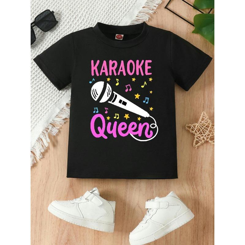 European sizes This Design Features a Microphone, And an English Karaoke Theme, Making It a Stylish And Relaxed Short-Sleeve T-Shirt for Girls 98cm чёрный
European sizes This Design Features a Microphone, And an English Karaoke Theme, Making It a Stylish And Relaxed Short-Sleeve T-Shirt for Girls 98cm чёрный