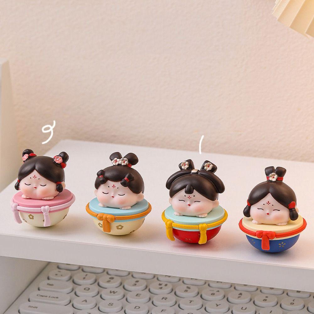 Chinese Style Ancient Clothing Girl Action Figurine Crafts Cartoon Girl Tumbler Toy Children Gifts Style A
Chinese Style Ancient Clothing Girl Action Figurine Crafts Cartoon Girl Tumbler Toy Children Gifts Style A
