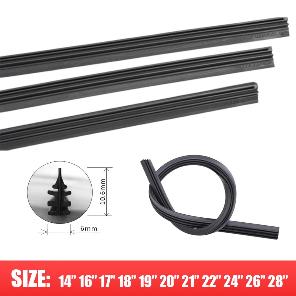 Car Windshield Rubber Strip Wiper 6mm Car Wiper Blade 14 16 17 18 19 20 21 22 24 26 28 Wiper Car Accessories 14 inch
Car Windshield Rubber Strip Wiper 6mm Car Wiper Blade 14 16 17 18 19 20 21 22 24 26 28 Wiper Car Accessories 14 inch