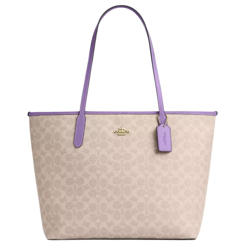 Coach City 33 Logo Print Coated Canvas Tote Bag Women tote bags Beige Purple CV976-IMY1K Basic Set (Bag+Dust Bag)
Coach City 33 Logo Print Coated Canvas Tote Bag Women tote bags Beige Purple CV976-IMY1K Basic Set (Bag+Dust Bag)