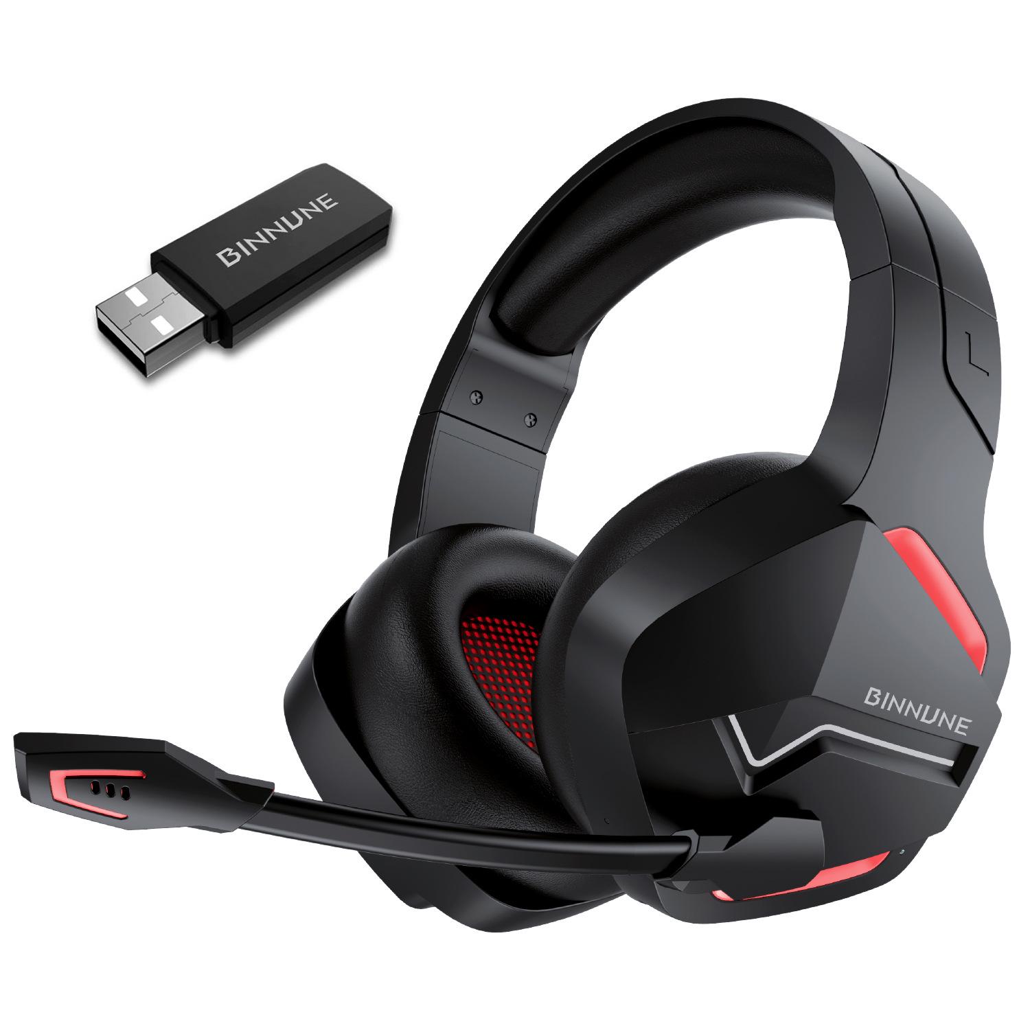 BINNUNE BW01 Dual-Mode Wireless Gaming Headset with Bluetooth & 2.4G Stereo
BINNUNE BW01 Dual-Mode Wireless Gaming Headset with Bluetooth & 2.4G Stereo