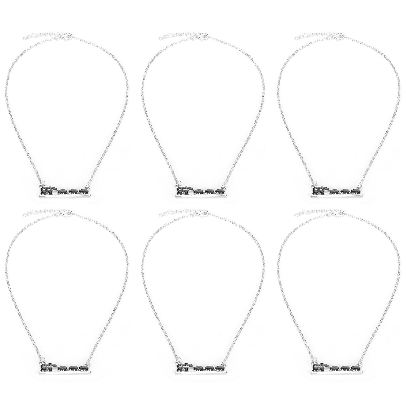 Bear Shaped Zinc Alloy Necklace Dripping Oil Pendant Necklace Mama Letter Neck Chain A2010-3
Bear Shaped Zinc Alloy Necklace Dripping Oil Pendant Necklace Mama Letter Neck Chain A2010-3