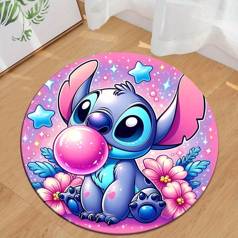 1pc Lilo&Stitch Round Area Rug , Playroom Bedroom Living Room Indoor Decor Rug , Perfect for Leisure Areas , Bedside , Cloakroom , and Outdo 80cm/31.5in
1pc Lilo&Stitch Round Area Rug , Playroom Bedroom Living Room Indoor Decor Rug , Perfect for Leisure Areas , Bedside , Cloakroom , and Outdo 80cm/31.5in