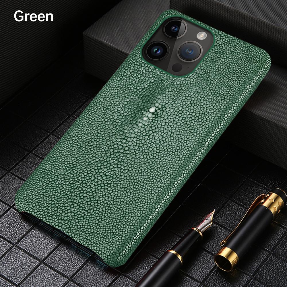 Genuine Stingray Leather Phone Case for Apple iPhone 17 Air 16 15 13 12 11 14 Pro Max 15Pro 17Pro 16 Plus 16Pro Cover iPhone 13(6.1)
Genuine Stingray Leather Phone Case for Apple iPhone 17 Air 16 15 13 12 11 14 Pro Max 15Pro 17Pro 16 Plus 16Pro Cover iPhone 13(6.1)