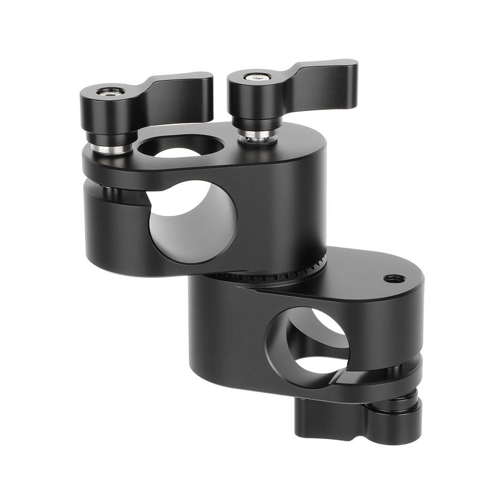 HDRIG 19mm Double Hole Rotatable Pipe Clamp with ARRI Gear for 19mm Rods, 360° Rotation - Model 3926 чорний
HDRIG 19mm Double Hole Rotatable Pipe Clamp with ARRI Gear for 19mm Rods, 360° Rotation - Model 3926 чорний
