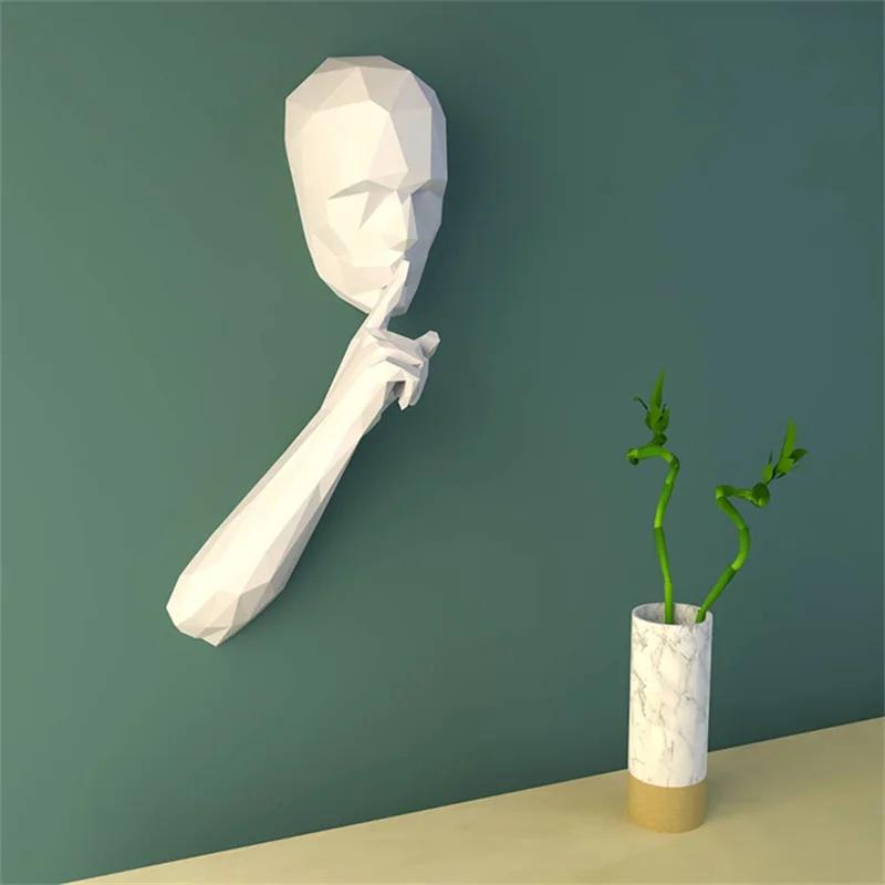 3D Paper Model of Silent Person, Simplicity Household Hanging Decoration, DIY Handmade Tool, Library, Cafe Wall Decoration, Craf
3D Paper Model of Silent Person, Simplicity Household Hanging Decoration, DIY Handmade Tool, Library, Cafe Wall Decoration, Craf
