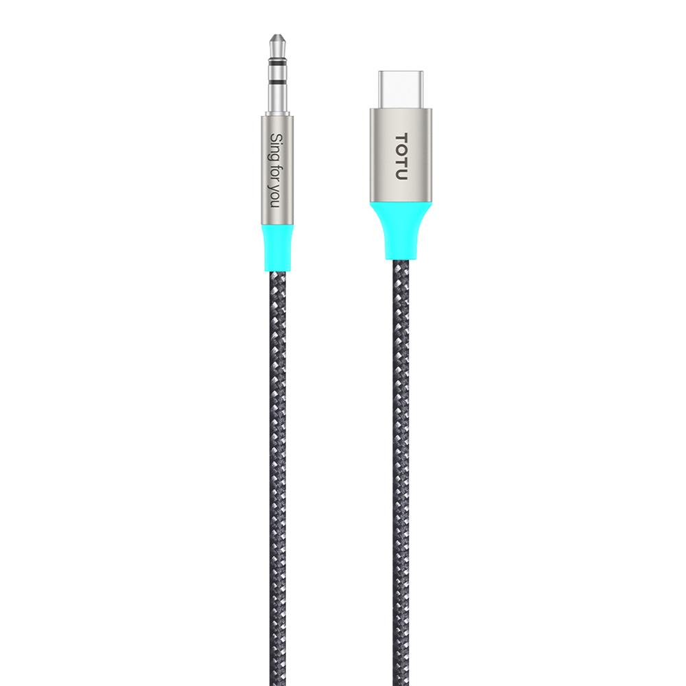 TOTU AD-8 1m Type C to 3.5mm Converter Aux Cable Audio Cord for Car Stereo Speaker Headphone As Shown A
TOTU AD-8 1m Type C to 3.5mm Converter Aux Cable Audio Cord for Car Stereo Speaker Headphone As Shown A