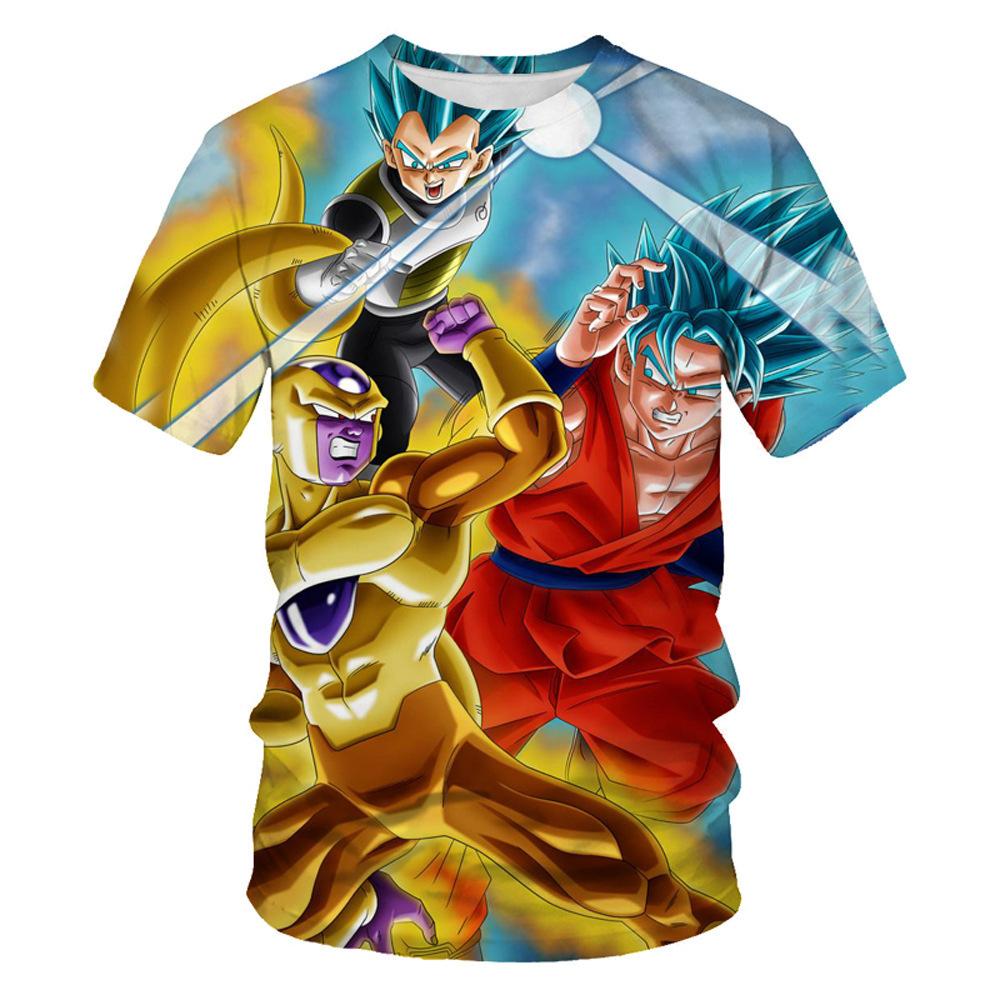 2025 MINISO Нові літні футболки для хлопчиків та дівчаток Dragon Ball Z Футболка 4-14 Років Дитячі 3D Принт Goku Vegeta Повсякденні футболки з коротким рукавом 160
2025 MINISO Нові літні футболки для хлопчиків та дівчаток Dragon Ball Z Футболка 4-14 Років Дитячі 3D Принт Goku Vegeta Повсякденні футболки з коротким рукавом 160