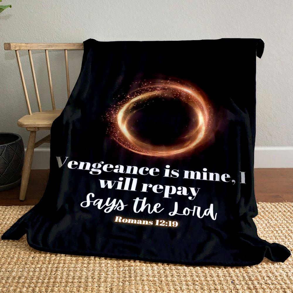 Vengeance Is Mine Scripture Blanket Printed Blanket for Living Room Bed Couch lunch break Soft Cozy Blanket for Friend s festival Gift 80cm x 120cm
Vengeance Is Mine Scripture Blanket Printed Blanket for Living Room Bed Couch lunch break Soft Cozy Blanket for Friend s festival Gift 80cm x 120cm