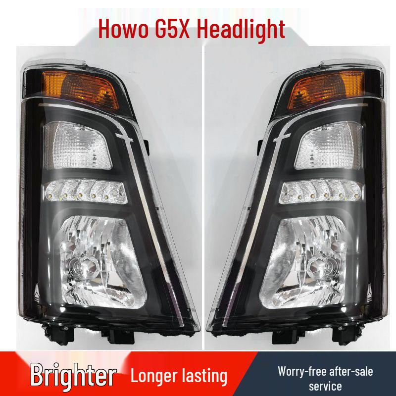 Совместимые фары и указатели поворота G5X для легких грузовиков HOWO (Модели 20 и 22) Premium Left
Совместимые фары и указатели поворота G5X для легких грузовиков HOWO (Модели 20 и 22) Premium Left
