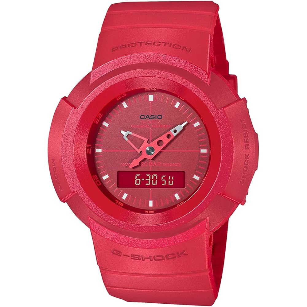 Casio G-Shock Men s Waterproof Analog-Digital Watch Red AW-500BB-4E
Casio G-Shock Men s Waterproof Analog-Digital Watch Red AW-500BB-4E