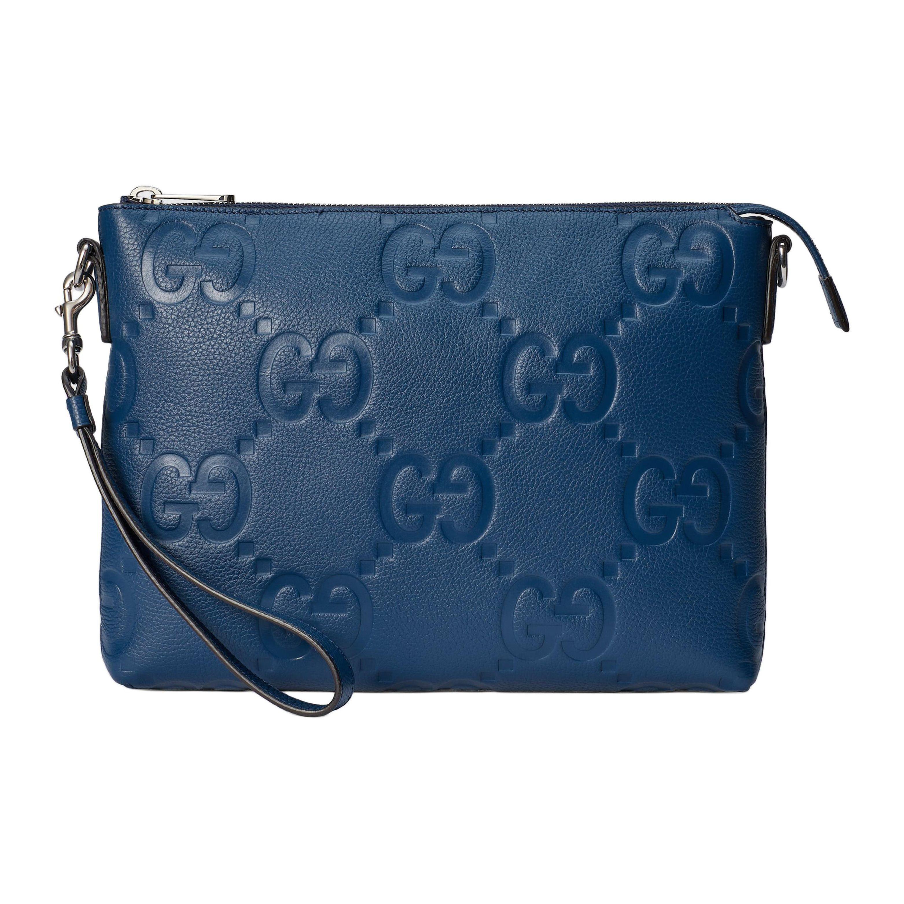 Gucci Jumbo GG Double G Logo Zipper Closure Leather Messenger Bag Clutch Medium Men bags Blue 696009-AABY7-4236 Basic Set (Bag+Dust Bag)
Gucci Jumbo GG Double G Logo Zipper Closure Leather Messenger Bag Clutch Medium Men bags Blue 696009-AABY7-4236 Basic Set (Bag+Dust Bag)