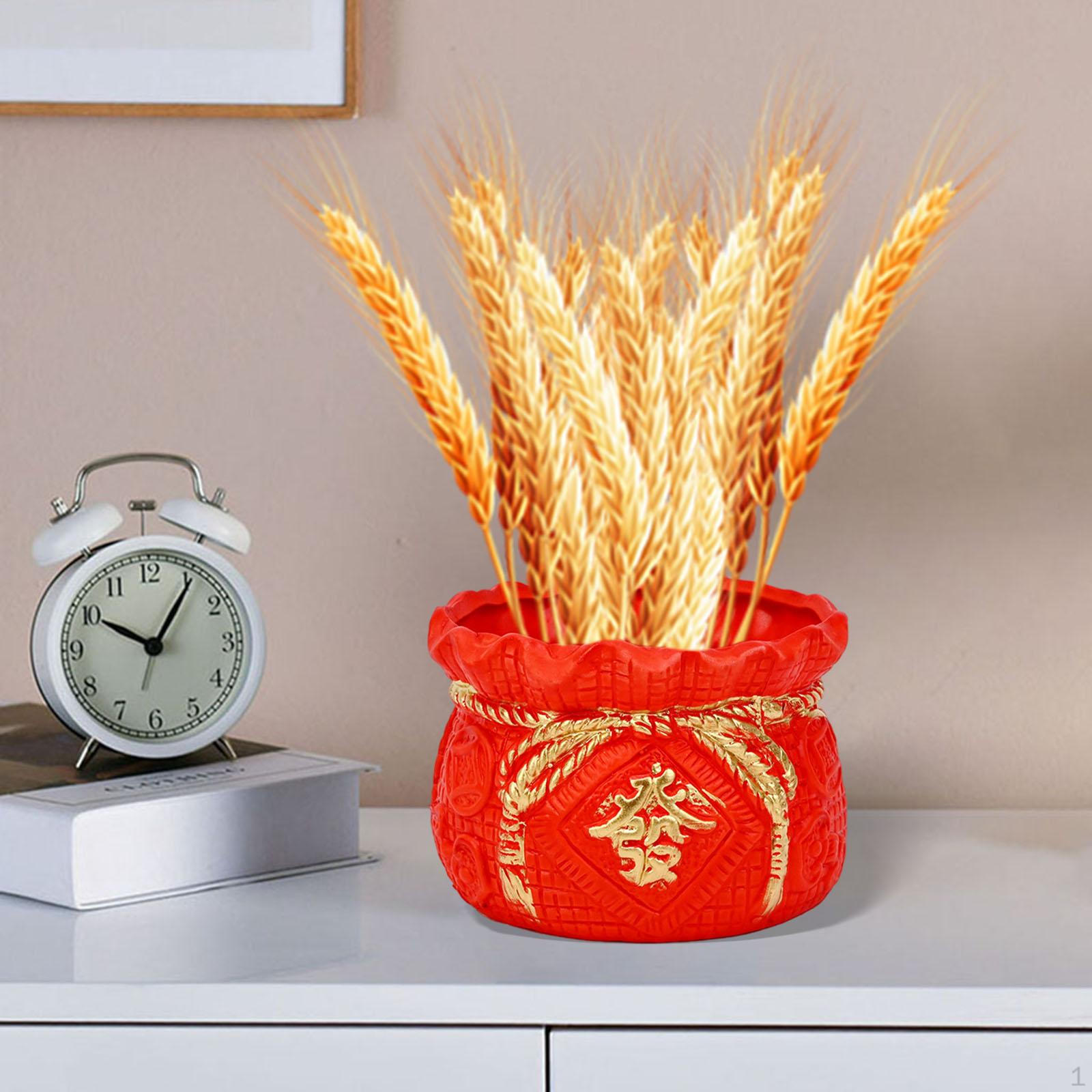 Ceramics Flower Vase Planter Pot Decorations 11.5×11.5×8.4cm Decor Money Fortune
Ceramics Flower Vase Planter Pot Decorations 11.5×11.5×8.4cm Decor Money Fortune