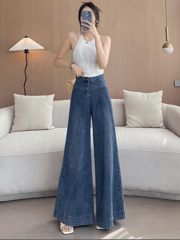 Hong Kong Vintage Women s High-Waist Wide-Leg Flare Jeans XL
Hong Kong Vintage Women s High-Waist Wide-Leg Flare Jeans XL