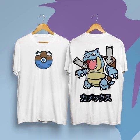 Bandai Pokemon Squirtle Anime T Shirt Unisex Women Cotton Short Sleeve Tee Graphic Print Cartoon Streetwear Casual Summer Tops M
Bandai Pokemon Squirtle Anime T Shirt Unisex Women Cotton Short Sleeve Tee Graphic Print Cartoon Streetwear Casual Summer Tops M