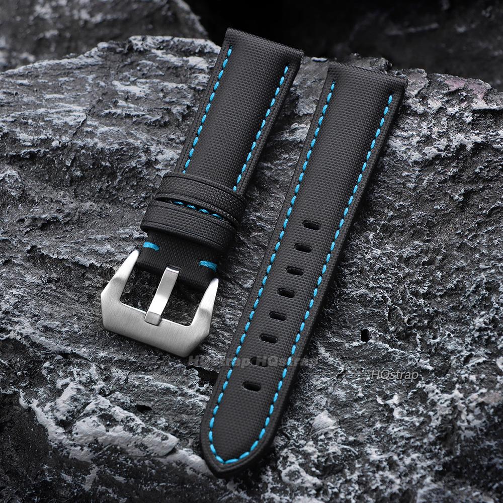 Nylon Leather Watchband 20mm 22mm 24mm 26mm for Panerai for Seiko Men Women Canvas Fabric Watch Strap Universal Replacement Band 20mm
Nylon Leather Watchband 20mm 22mm 24mm 26mm for Panerai for Seiko Men Women Canvas Fabric Watch Strap Universal Replacement Band 20mm