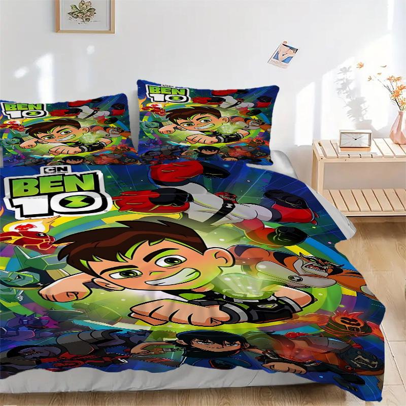 3pcs Ben 10 Duvet Cover Set (1 Duvet Cover + 2 Pillowcases, No Core) - Comfortable, And Breathable Bedroom Decoration yy251104047 135x200cm
3pcs Ben 10 Duvet Cover Set (1 Duvet Cover + 2 Pillowcases, No Core) - Comfortable, And Breathable Bedroom Decoration yy251104047 135x200cm