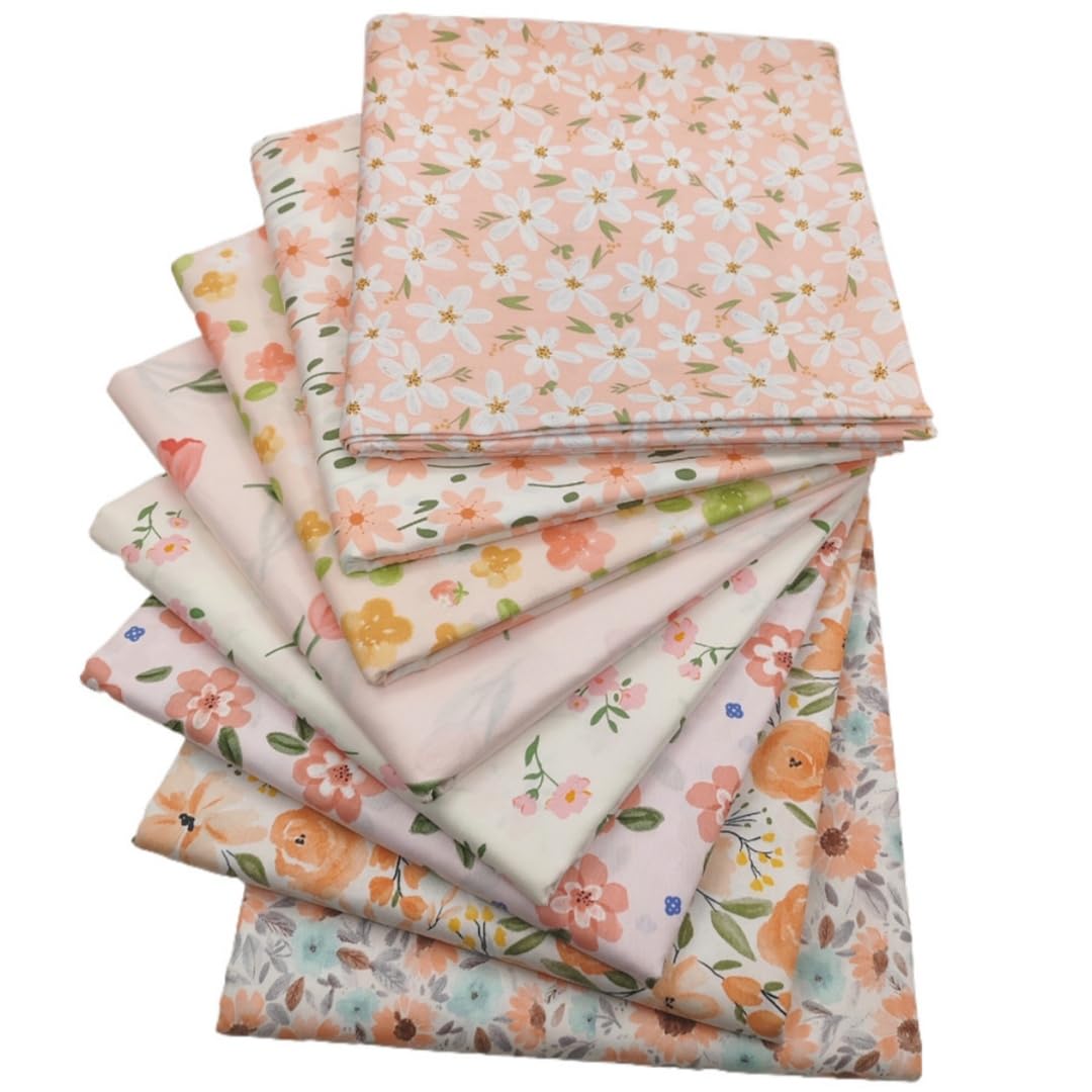 siawadeky Patchwork Cotton Cut Set of Floral Print Soft to the Sewing Stuffed Lucky Lunch Fabric Set Fabric, Cloth, 8, Fabric, Touch, Breathable,
siawadeky Patchwork Cotton Cut Set of Floral Print Soft to the Sewing Stuffed Lucky Lunch Fabric Set Fabric, Cloth, 8, Fabric, Touch, Breathable,