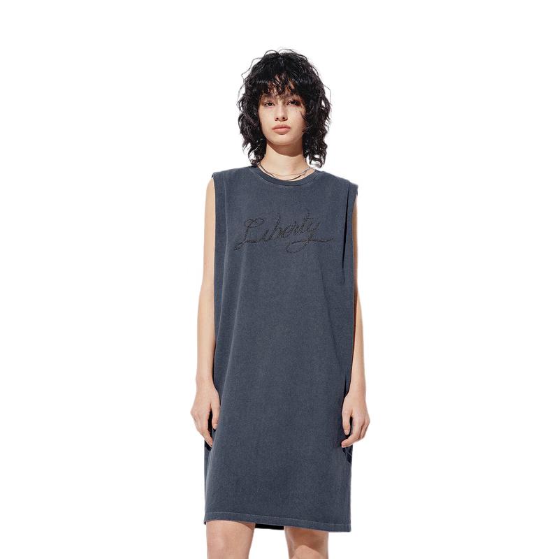 MO&Co. Distressed Cotton Rhinestone Slogan Mini Dress S (160)
MO&Co. Distressed Cotton Rhinestone Slogan Mini Dress S (160)