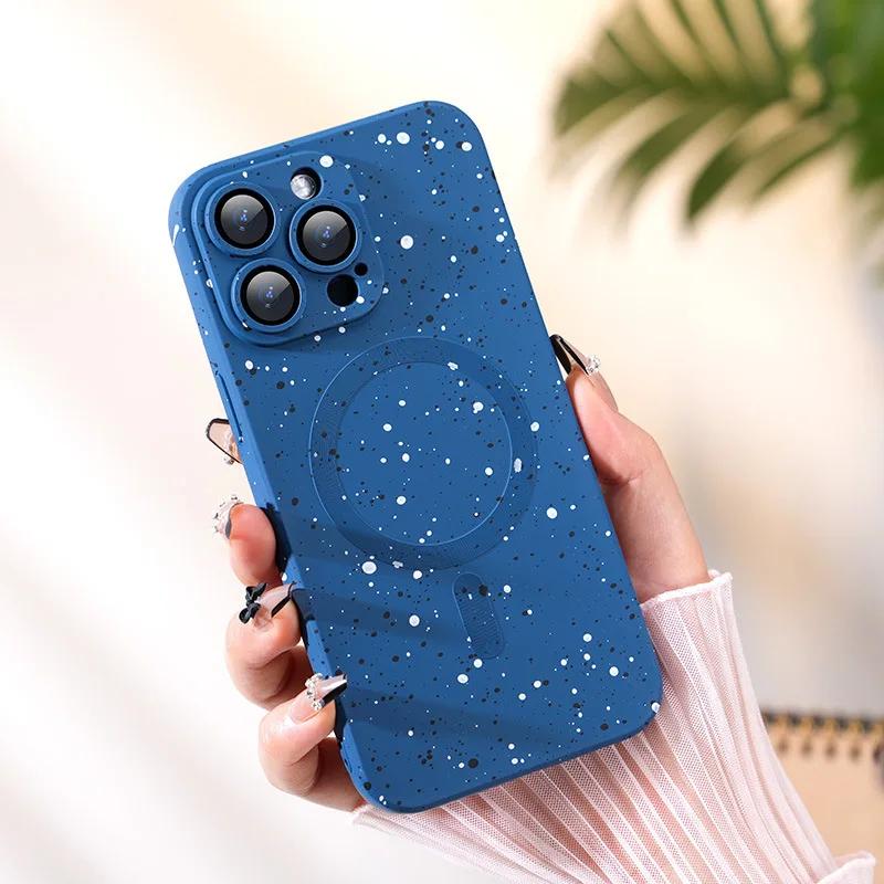 Phone Case with Lens Film Protective For Magsafe Magnetic For iPhone 16 Pro Max 15 14 Plus 13 12 11 X XR XS 7 8 SE 2020 iPhone 13 Pro
Phone Case with Lens Film Protective For Magsafe Magnetic For iPhone 16 Pro Max 15 14 Plus 13 12 11 X XR XS 7 8 SE 2020 iPhone 13 Pro