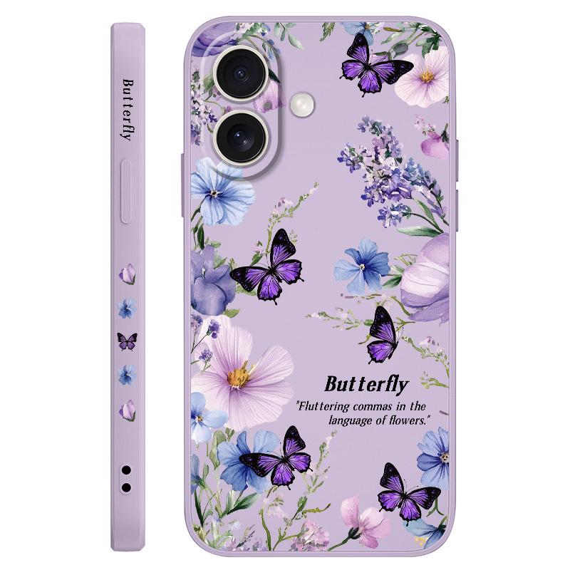Butterfly Lovers Phone Case For iPhone 16 16e 15 14 13 12 11 X XR XS Plus Pro Max Mini Silicone Cover iPhone 11 світло-фіолетового кольору
Butterfly Lovers Phone Case For iPhone 16 16e 15 14 13 12 11 X XR XS Plus Pro Max Mini Silicone Cover iPhone 11 світло-фіолетового кольору