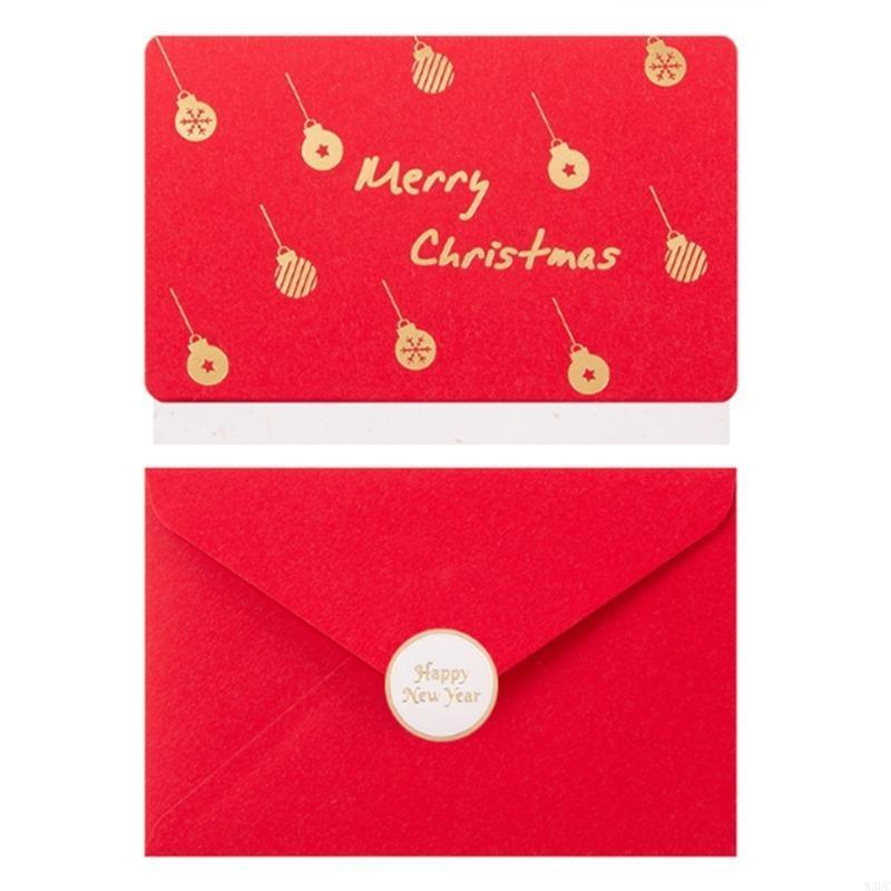 6pcs Merry Christmas Greeting Card Business Postcards Invitations Xmas New Year Cards with Envelopes X3UC
6pcs Merry Christmas Greeting Card Business Postcards Invitations Xmas New Year Cards with Envelopes X3UC