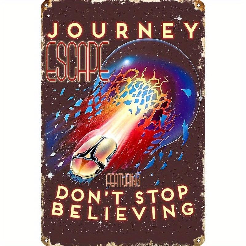 Journey Escape Metal Tin Sign Iron Wall Art Decor Retro Rock Band Design with PreDrilled Holes Durable Waterproof f 20x30cm(7.8x11.8inch)
Journey Escape Metal Tin Sign Iron Wall Art Decor Retro Rock Band Design with PreDrilled Holes Durable Waterproof f 20x30cm(7.8x11.8inch)