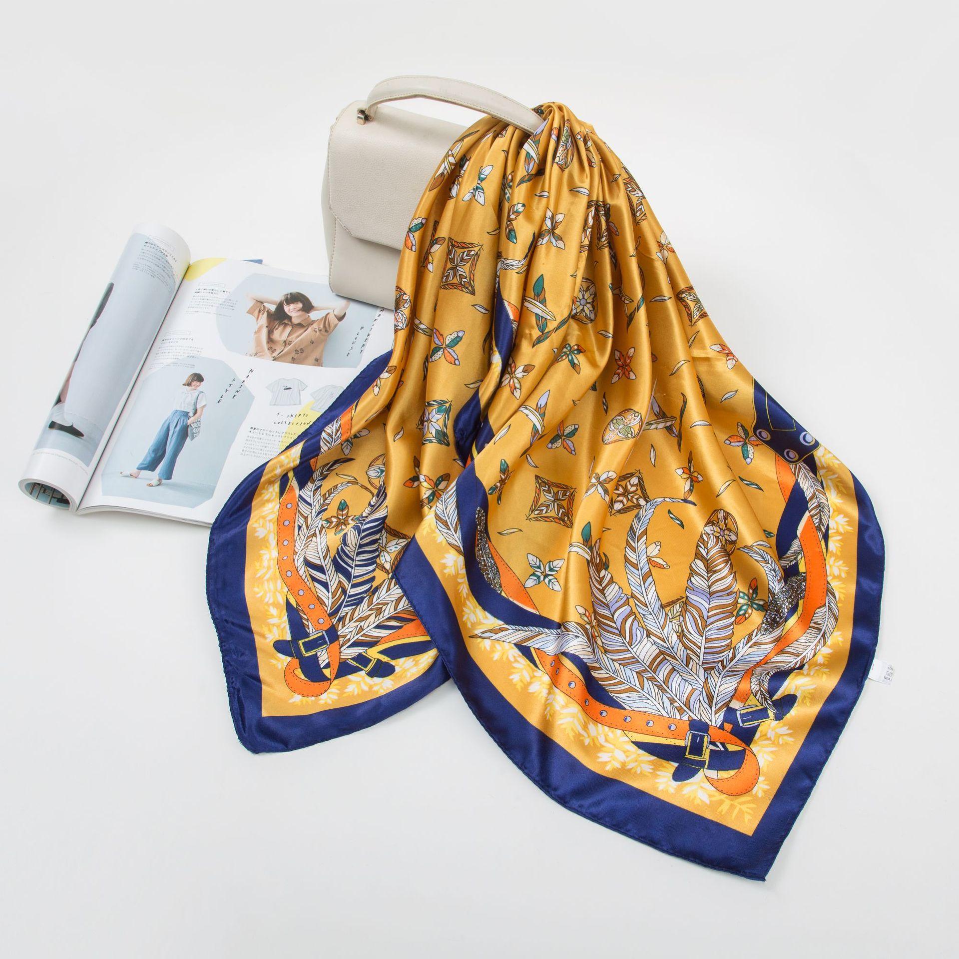 Большой квадратный шарф из искусственного шелка 90 см. Шелковый шарф женский. Новинка 2024 года. Весенние и осенние модели зарубежной модной рубашки. Большой квадратный шарф. Материнский шарф. 90x90cm
Большой квадратный шарф из искусственного шелка 90 см. Шелковый шарф женский. Новинка 2024 года. Весенние и осенние модели зарубежной модной рубашки. Большой квадратный шарф. Материнский шарф. 90x90cm