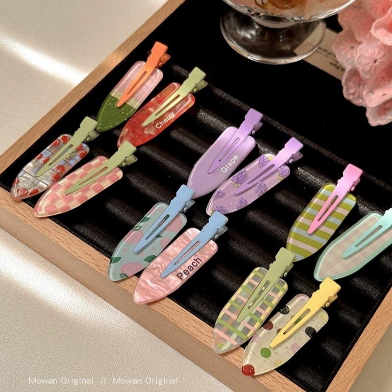 2Pcs/Pair Acrylic Sakura Pink Seamless Hair Clip Women No Bend Bangs Clip Duckbill Clip Hairpins Hair Accessories Women Girls
2Pcs/Pair Acrylic Sakura Pink Seamless Hair Clip Women No Bend Bangs Clip Duckbill Clip Hairpins Hair Accessories Women Girls