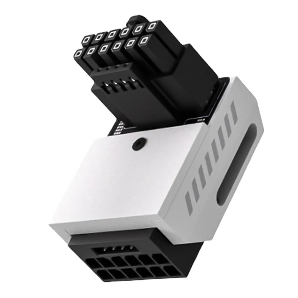 600W 12+4pin 12V HPWR адаптер 90 градусів під прямим кутом 16pin 12VHPWR PCI-e 5.0 16pin адаптер живлення для RTX 3090Ti 4070Ti 4080 4090 STD білий
600W 12+4pin 12V HPWR адаптер 90 градусів під прямим кутом 16pin 12VHPWR PCI-e 5.0 16pin адаптер живлення для RTX 3090Ti 4070Ti 4080 4090 STD білий