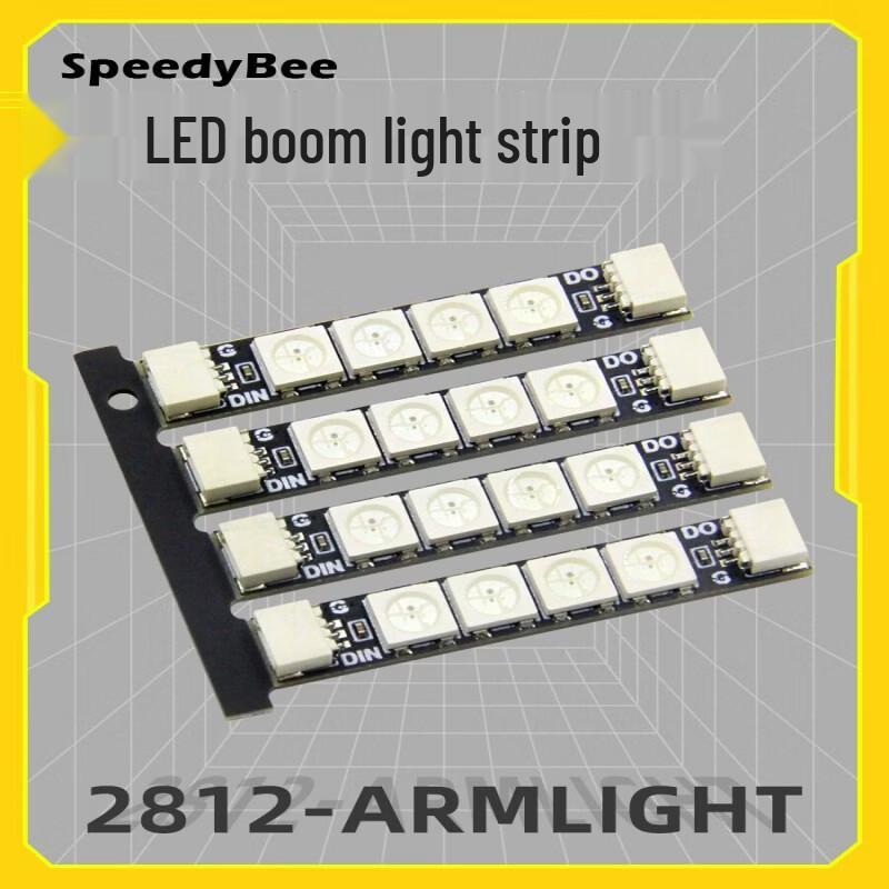 SpeedyBee 2812 RGB Програмована FPV LED Світлодіодна Смуга на Важіль 4 шт.
SpeedyBee 2812 RGB Програмована FPV LED Світлодіодна Смуга на Важіль 4 шт.