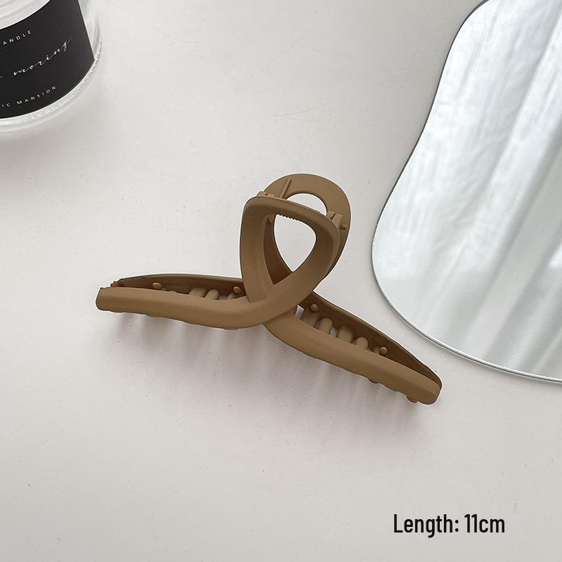 Женская черная большая заколка-краб для волос для продвинутого стиля
Женская черная большая заколка-краб для волос для продвинутого стиля