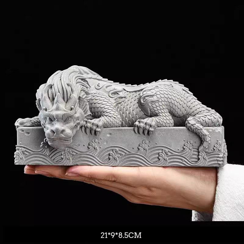 Китайский талисман Пан Дракон Колонна Декоративная статуэтка, Скульптура из зеленого песчаника, Дом Гостиная и Офис, Статуэтка Фэн-шуй
Китайский талисман Пан Дракон Колонна Декоративная статуэтка, Скульптура из зеленого песчаника, Дом Гостиная и Офис, Статуэтка Фэн-шуй